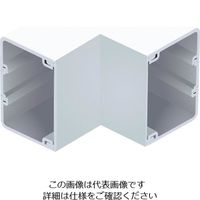 マサル工業 マサル エムケーダクト付属品 内マガリ 7号200型 ホワイト MDU7202 1個 120-5132（直送品）