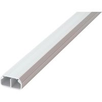 マサル工業 マサル テープ付ニュー・エフモール セパレートタイプ 3号 ホワイト SFTS32 1セット(10本) 121-1394（直送品）