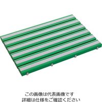 テラモト 抗菌滑り止め安全スノコ(お客様組立品)600×900mm 緑 MR-098-341-1 1枚 120-3689（直送品）