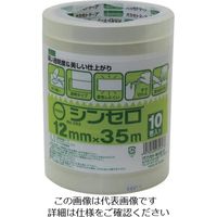 オカモト シンセロ NO302 12ミリ×35M 10巻パック 3021235 1セット(300巻) 808-1051（直送品）