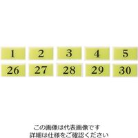 光（ヒカリ） 光 テーブルナンバー 表示内容27 蛍光 BJ26-27 1枚 112-9622（直送品）