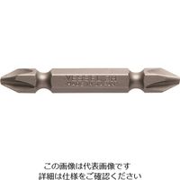 ベッセル マグネット入りビット B43 +2×50 H 両頭ビット 10本組 M-B43250H 1セット(10本) 215-2813（直送品）