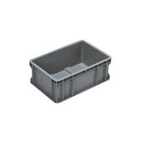 岐阜プラスチック工業 リス TP規格コンテナー 239286 TPー342 グレー GY 1個 868-7189（直送品）