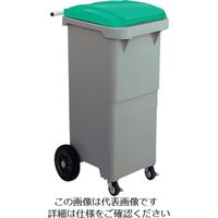 テラモト リサイクルカート#110 搬送型 グリーン DS-224-511-1 1台 120-8490（直送品）