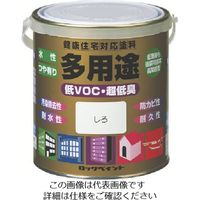 ロックペイント ロック 水性多用途 しろ 0.7L H75-7700 03 1セット(6缶) 851-2533（直送品）