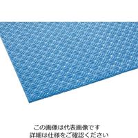 テラモト ダイヤマットAL 青 92cm×10m MR-143-301-3 1本 121-0004（直送品）