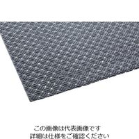 テラモト ダイヤマットAL 黒 92cm×10m MR-143-301-7 1本 120-5320（直送品）