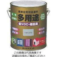 ロックペイント ロック 水性多用途 ねずみいろ 1.6L H75-7701 6S 1セット(6缶) 851-2536（直送品）
