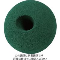 カーボーイ 安心クッション ボール型 65mm 穴あき 4個入 グリーン AC164 1セット 826-6346（直送品）