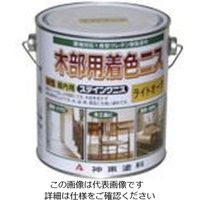 シントーファミリー シントー ステインワニス ライトオーク 1.6L 5282-1.6 1セット(4缶) 851-2125（直送品）