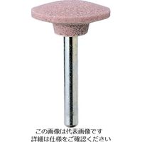 柳瀬 ヤナセ ビトリファイド軸付砥石 PA(ピンク) ソロバン 32x8x6 #60 P328U 1セット(10本) 812-5541（直送品）