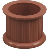 光 イス脚キャップバラ 茶丸 21mm B-BE-0-213 1セット(200個) 215-4335（直送品）