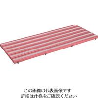 テラモト 抗菌滑り止め安全スノコ(お客様組立品)600×1200mm ピンク MR-098-343-5 1枚 122-0999（直送品）