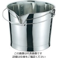 大屋製作所 18-8 口付バケツ