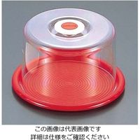 曙産業 ラブリーハット 丸型 小 赤 MTー038 10インチ 61-6679-67 1個（直送品）