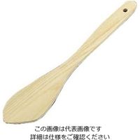 江部松商事 木製 調理ヘラ 半丸 61-6648-49 1個（直送品）
