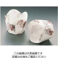 天満紙器 チューリップカップ(100枚入)白 Mー304 φ50 61-6693-20 1組(100枚)（直送品）