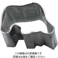 タイガークラウン ステンレス 動物抜型 ゾウ No.1280 61-6698-03 1個（直送品）