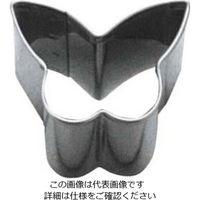 タイガークラウン ステンレス 動物抜型 チョウ No.1282 61-6698-09 1個（直送品）