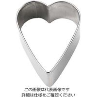 タイガークラウン 18ー8 抜型 ハートロング No.1304 61-6698-53 1個（直送品）