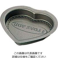 富士ホーロー テフロンセレクト チョコレート ハート型 中 61-6700-53 1個（直送品）