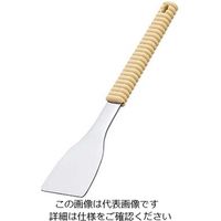 ワダコーポレーション 味道楽 もんじゃヘラ 30×137 アイボリー 61-6709-13 1個（直送品）