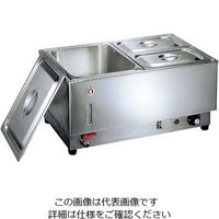 本間製作所 K 電気 フードウォーマー ヨコ型 KUー105Y 1/3・1/6×4 61-6711-04 1個（直送品）
