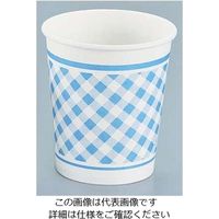 佐藤トレーディング ペーパーカップ 7オンス チェック柄(50個入) 61-6739-85 1組(50個)（直送品）