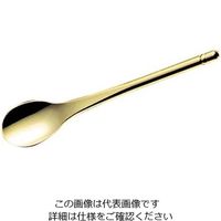 片力商事 18ー10 オスカー コーヒースプーン ゴールド 61-6762-02 1個（直送品）