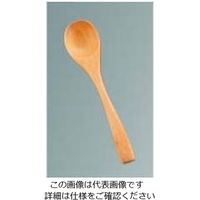 丸十 白木 ティースプーン 61-6763-44 1個（直送品）