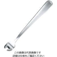 江部松商事 18ー0 焼き鳥フォーク L型カーブ 61-6764-06 1個（直送品）