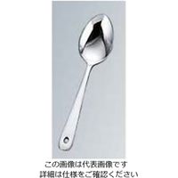 江部松商事 KK 18ー8 #4400 無地 ベビースプーン 穴明 61-6764-58 1個（直送品）