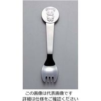 江部松商事 ステンレス パンダ お子様フォーク兼用スプーン 61-6765-72 1個（直送品）
