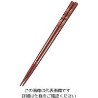 江部松商事 ポリアミド タフスティック 角 箸 あずき 525 61-6768-87 1組（直送品）