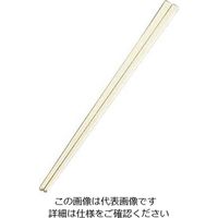 江部松商事（EBEMATSU） リサイクル箸 天削 24cm アイボリー 1組 61-6770-49（直送品）