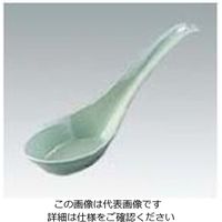 エンテック メラミンレンゲ DX 小 青磁 Cー77 61-6771-42 1個（直送品）