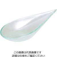 SOLIA ソリア 雫型スプーン(40入)クリアグリーン PS30365 61-6774-33 1組(40個)（直送品）