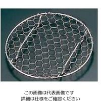 江部松商事 18ー8 手編み亀甲 足付 目皿 11.5cm 61-6775-93 1個（直送品）