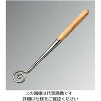 江部松商事 木柄 チョコレートフォーク うず巻型 No.9 61-6790-91 1個（直送品）