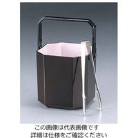 福井クラフト 角 アイスペール スナック 溜 ABS樹脂 7ー888ー3 61-6803-51 1個（直送品）