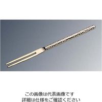 江部松商事 オードブルピン 槌目 フォーク型 金 61-6805-65 1個（直送品）