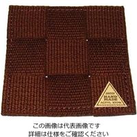 シンビ 手編みコースター #850ーS ブラウン 角型 61-6806-82 1個（直送品）