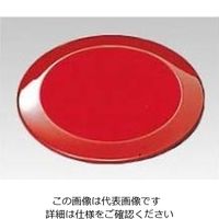 江部松商事 和風 月見 コースター 朱/内赤 61-6807-59 1個（直送品）