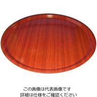 CAMBRO ユーロラミネートトレイ 丸 CA4300E73 マホガニー 61-6808-78 1個（直送品）