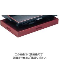 江部松商事 木製 四方手かけ付 脇取盆 7ー309ー16 ケヤキ 61-6812-49 1個（直送品）