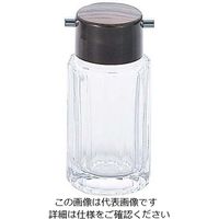 大塚硝子 十角 木目豆正油入 ガラス製 MOー11 61-6821-52 1個（直送品）