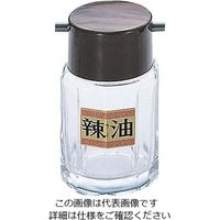 大塚硝子 #21 木目 ラー油入 ガラス製 61-6821-54 1個（直送品）