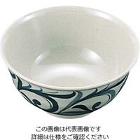 エンテック メラミン和食器 捻唐草 羽反り丼 大 HKー60 61-6834-55 1個（直送品）