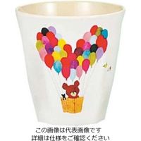 関東プラスチック工業 お子様食器 くまのがっこう カップ MWー280J 61-6837-24 1個（直送品）