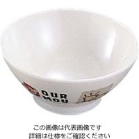 台和（Daiwa） メラミン 子供食器 デュールムー 茶椀 MC-1B 1個 61-6837-52（直送品）